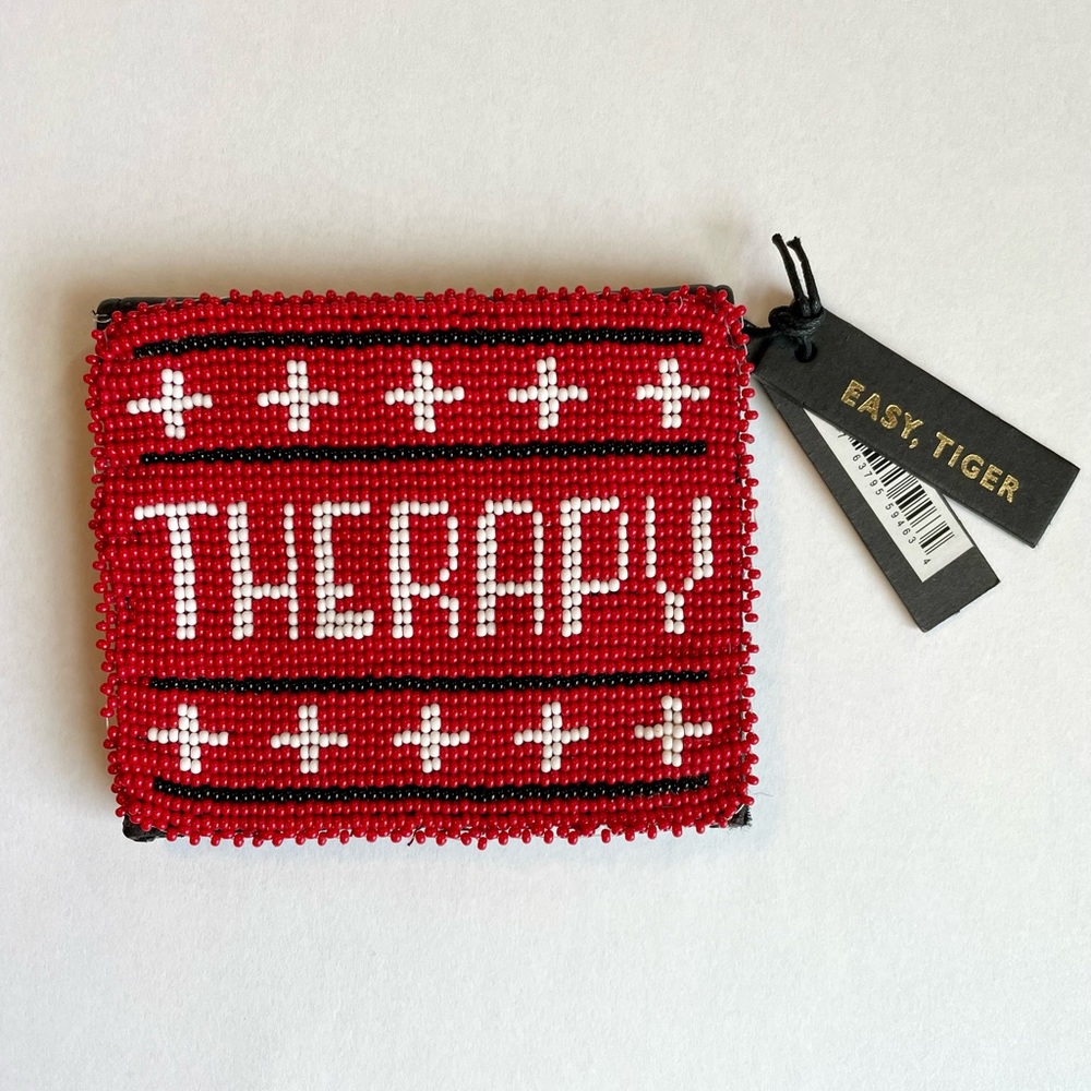 NWT Easy Tiger “Therapy” Coin Purse